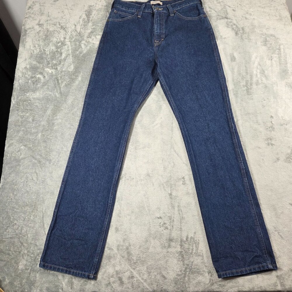 Blue Ranchwear Jeans Mens 32X34 Straight Leg 100% Cotton Cowboy Western Denim